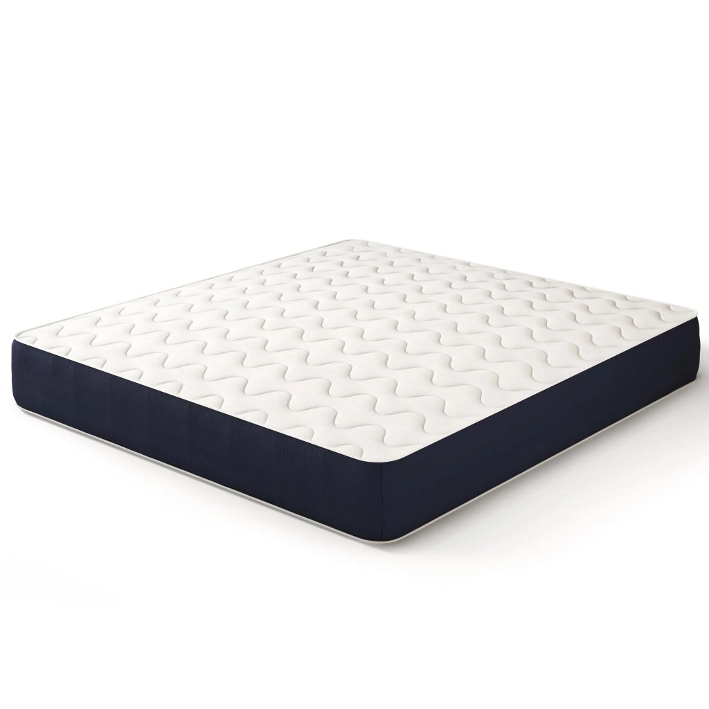 Materasso singolo 90x200 in Waterfoam Ipoallergenico, 14 cm ESSENTIAL | Imbottitura in Ovatta e Rivestimento in Tessuto 3D Traspirante, Antiacaro e Antifungino | Made in Italy