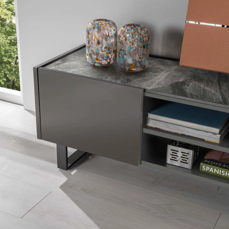 Porta TV 140 x 40 x H 45 cm Pegaso 40 cm X 140 cm H 45 cm Stones