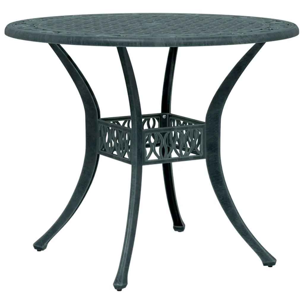 Set da Bistrò 3 pz Verde in Alluminio Pressofuso 3216325