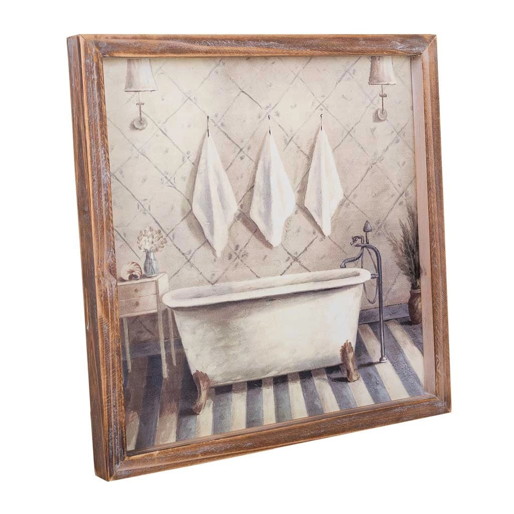 Quadro dipinto a mano 32x32x2,5h