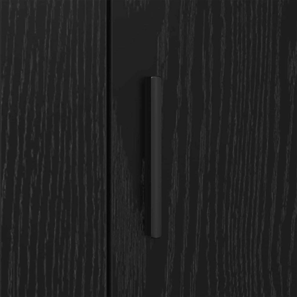 Credenza Rovere Nero 40 x 33 x 70 cm Legno multistrato 880993