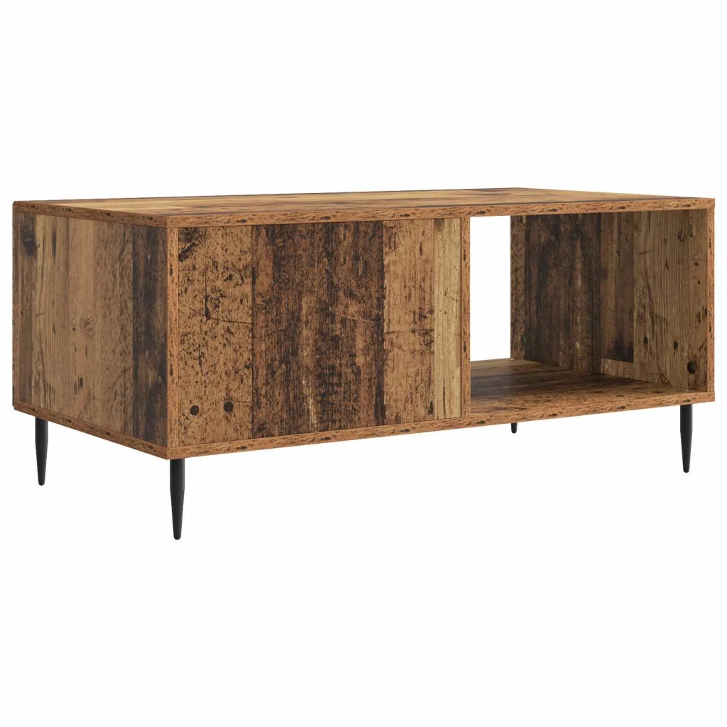 Tavolino da salotto Legno antico 90 x 50 x 40 cm