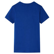 Maglietta per Bambini Blu Scuro 116 12286