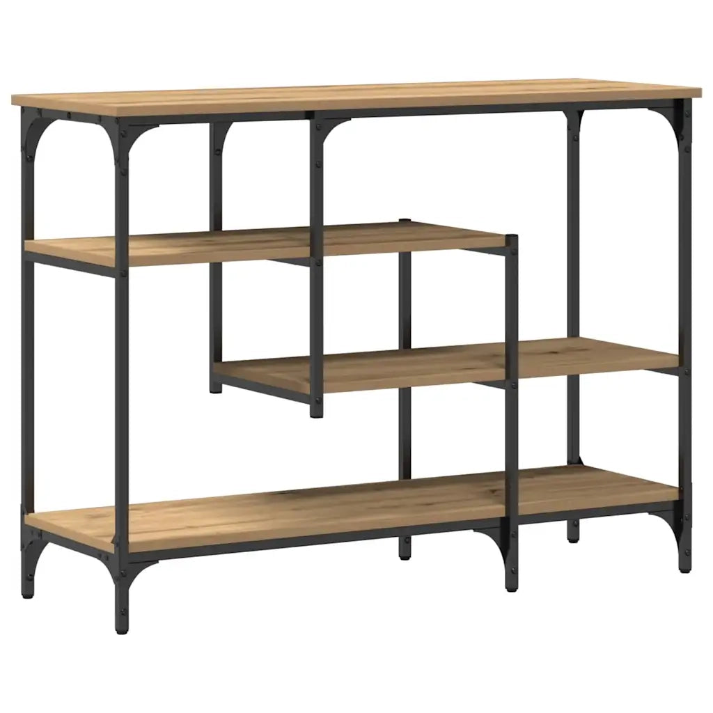 Tavolo Console rovere artigianale 100 x 35 x 75 cm 863560