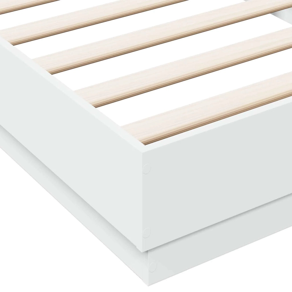 Letto con LED Bianco 80 x 200 cm Legno ingegnerizzato 8009003