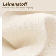 Sedia-Xylo-Lotto 6 girevole 360?? lino beige supporto lombare