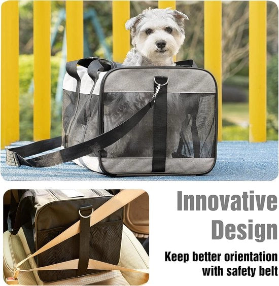 Scatola di trasporto per piccoli animali domestici, gatti, cani, conigli, 50,8L x 33W x 33H centimetri