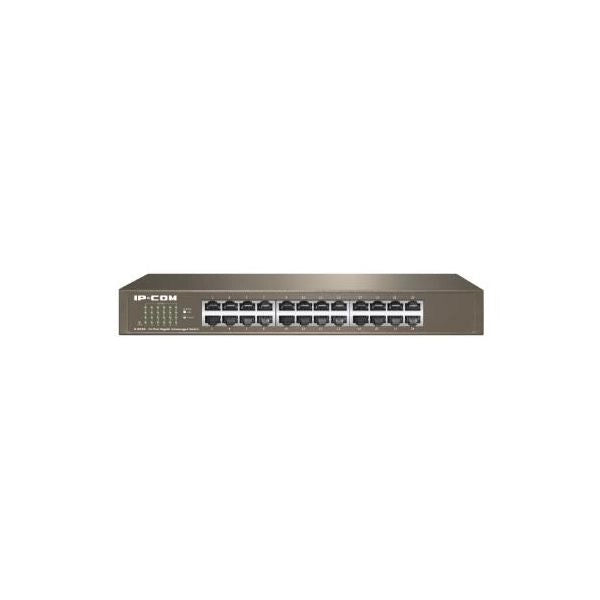 Switch ip-com g1024d v7.0 24p gigabit unmanaged 1u,13-inch rack-mountable