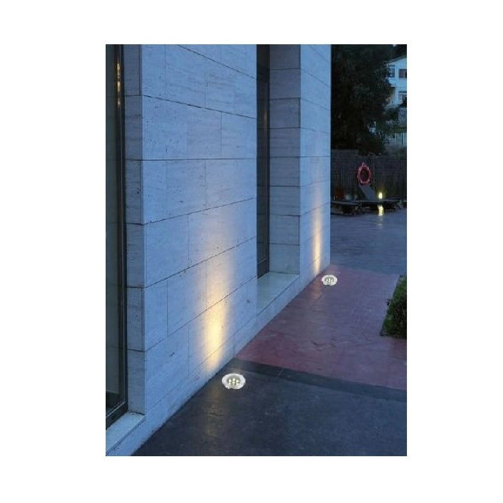 Trade Shop - Faretto Incasso 7 W Calpestabile Segnapasso Ip67 Luce 6500k 3000k 4000k Es08-7 - -bianco Caldo      -