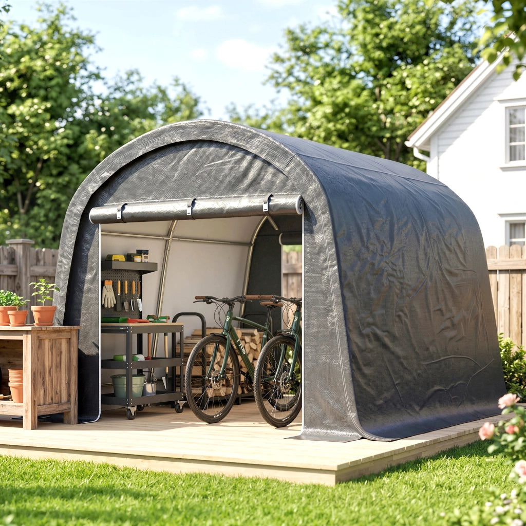 Tenda da Giardino ¨C zephmum ¨C Grigio 3x3m