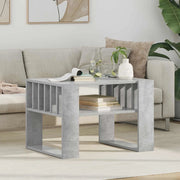 Tavolino da salotto Grigio cemento 66 x 49,5 x 45 cm 8000119