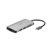 D-link dub-m810 replicatore di porte e docking station per laptop cablato usb 3.2 gen 1 (3.1 gen 1) type-c alluminio - DLINE000182