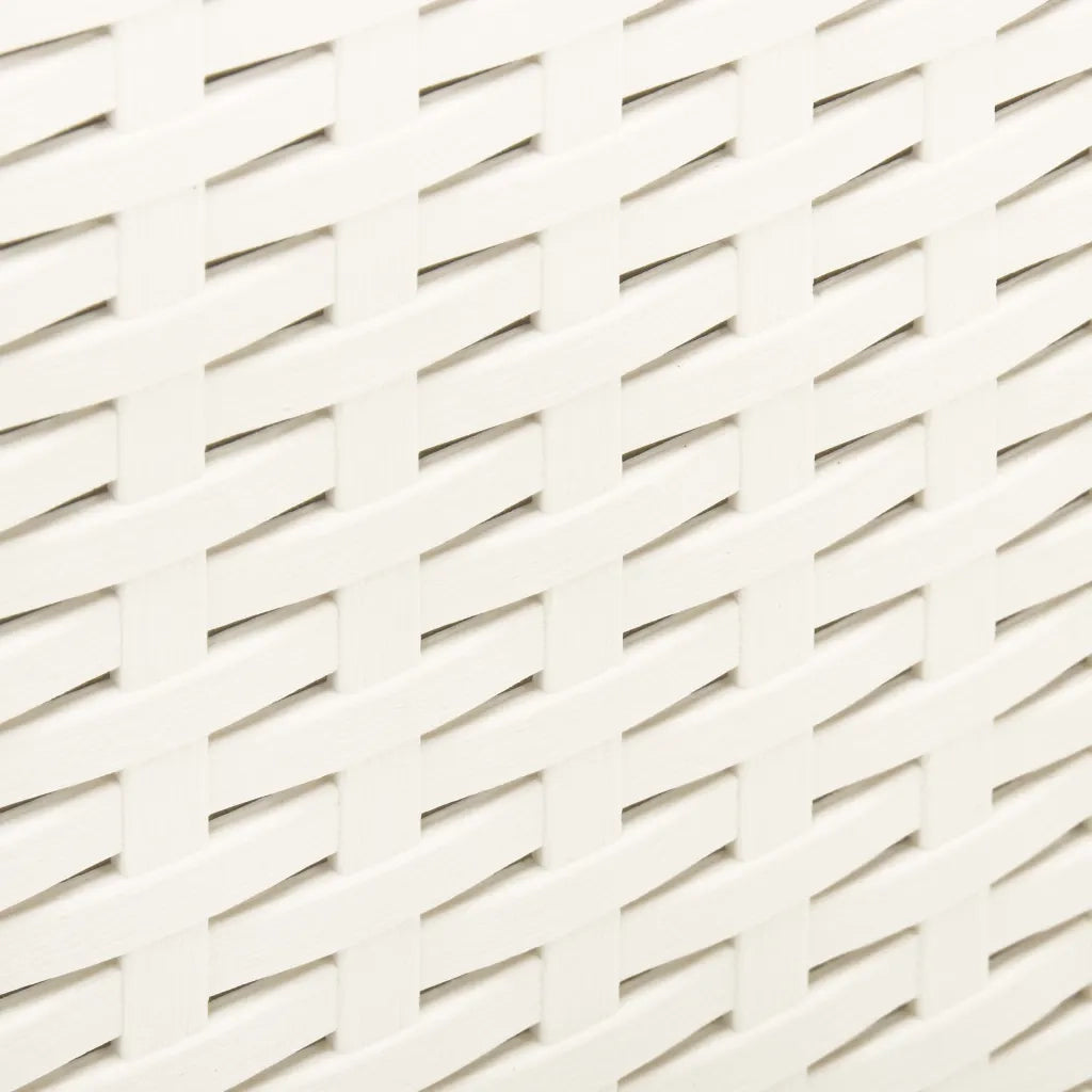 Tavolo da Giardino Bianco 53x53x40 cm in Plastica cod mxl 34340