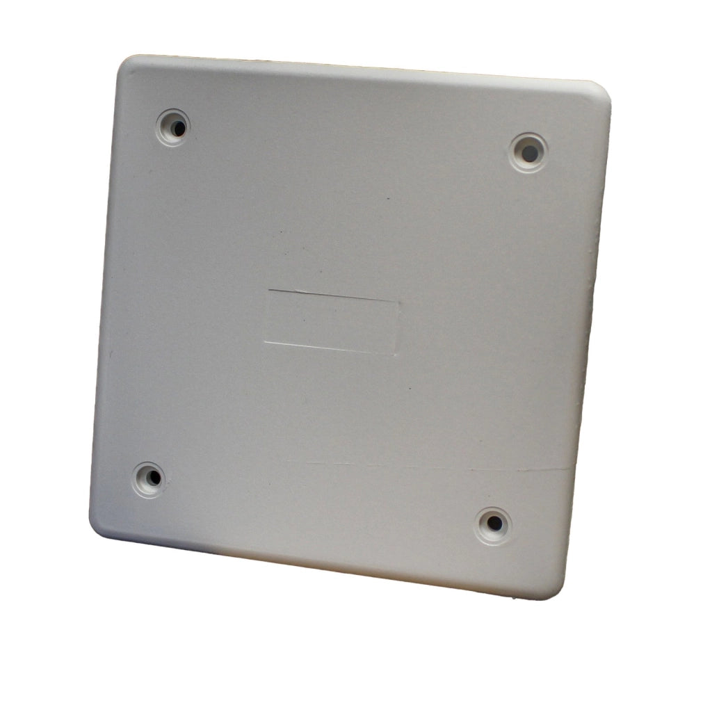 Coperchio per cassette di derivazione da incasso, 92x92 mm, ideale per protezione e copertura di impianti elettrici, PT01