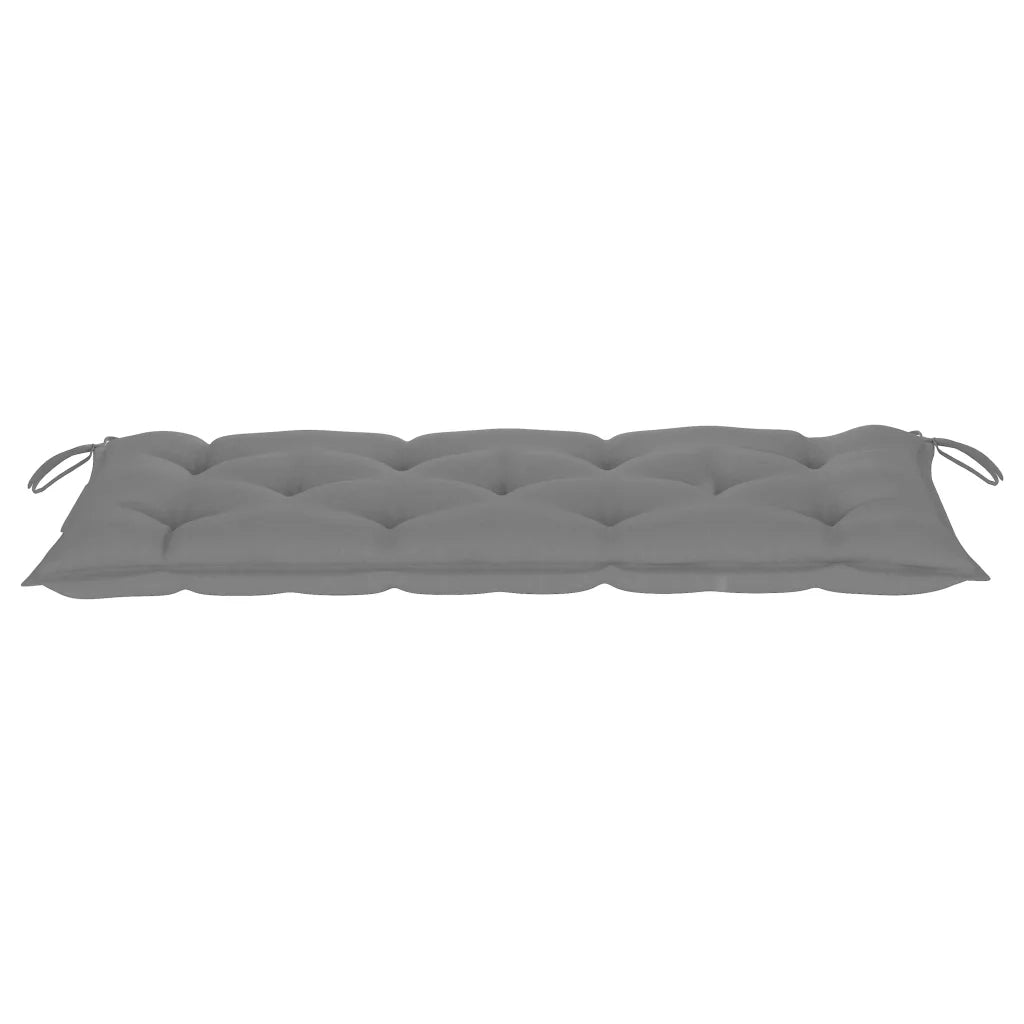 Panca da Giardino con Cuscino 120 cm in Massello di Acacia 3063784