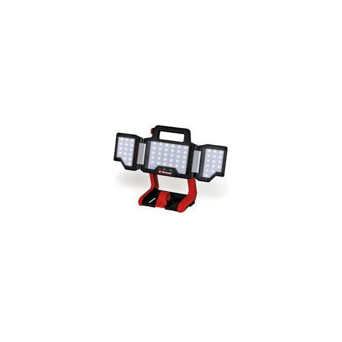 Einhell lampada da lavoro a batteria TP-CL 18-3000 Li, 60 LED, 3000 lm, 18 V, testata orientabile, pannelli pieghevoli 270°, senza batteria