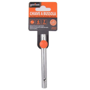 Trade Shop - Chiave A Bussola 6/7mm Tubolare Esagonale Doppia Per Rimozione Candele Auto 94783 -