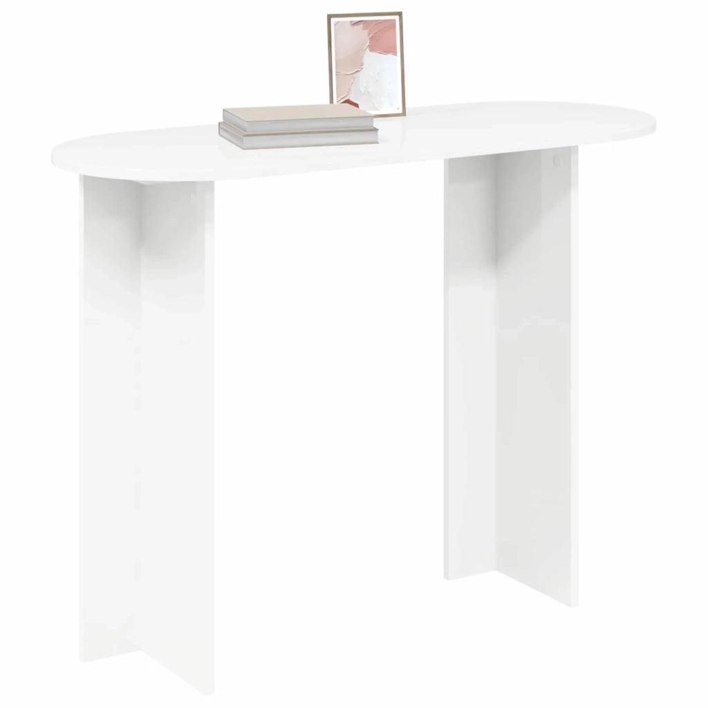 Tavolo consolle Bianco 100 x 39,5 x 75 cm Legno ingegnerizzato