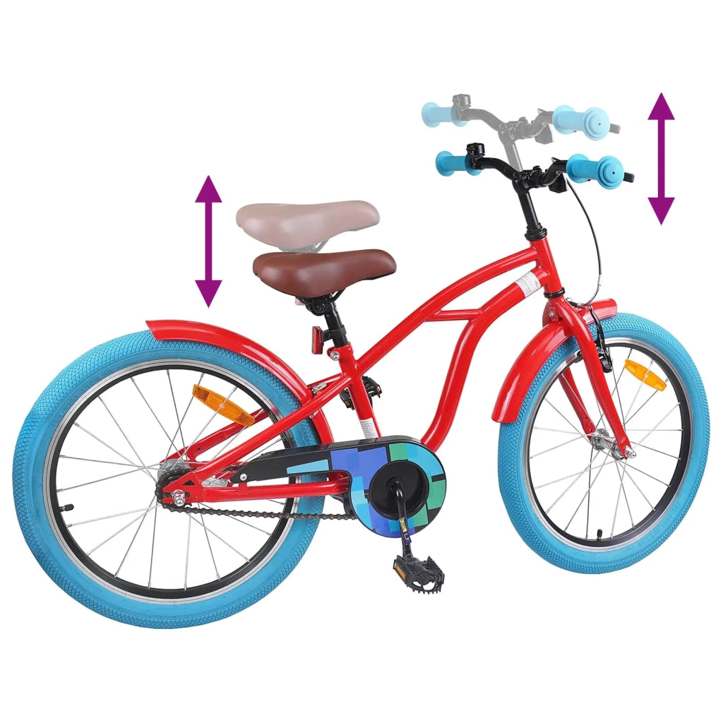 Bicicletta per Bambini 18 Pollici per bambini dai 5 ai 7 anni 42009322