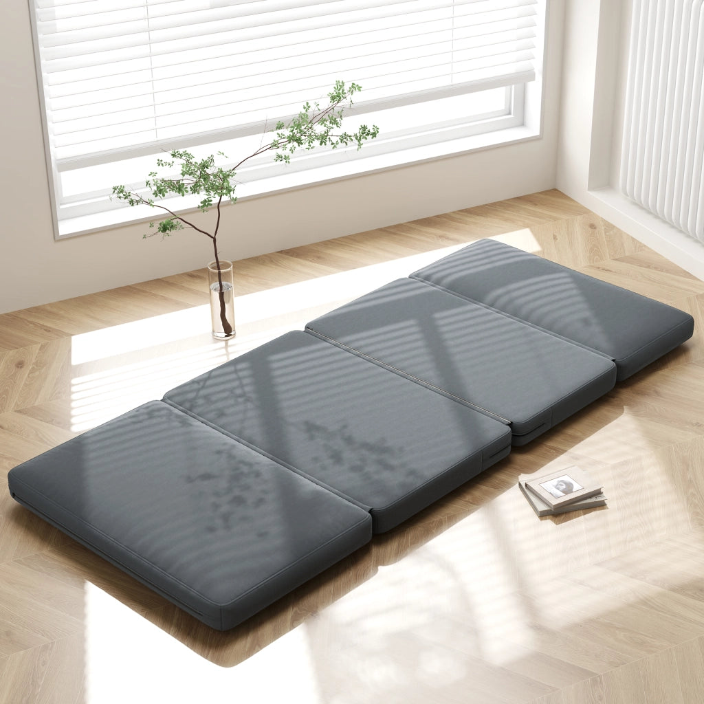 Poltrona reclinabile e letto ¨C zephmum ¨C Grigio scuro 138 cm