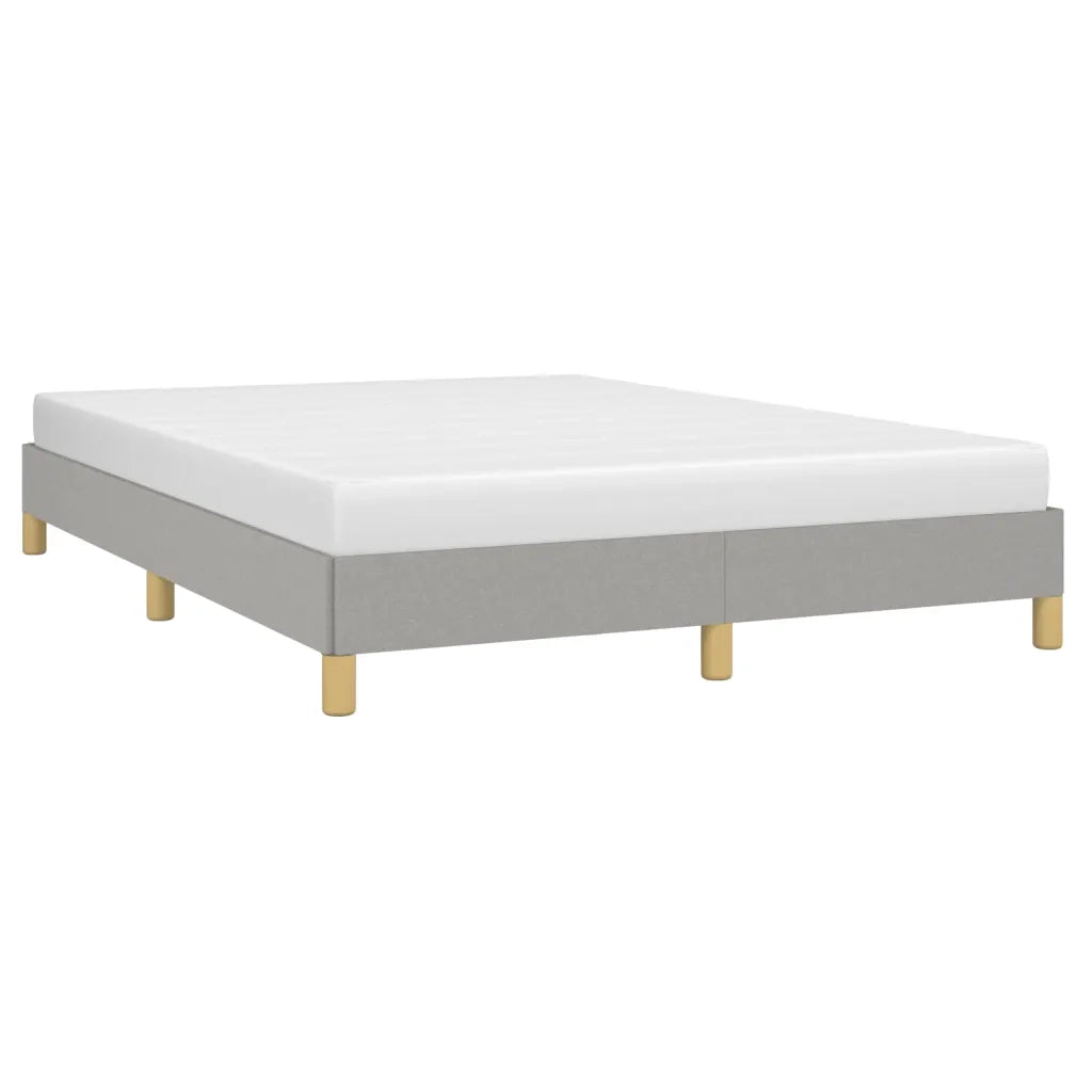 Giroletto senza Materasso Grigio Chiaro 160x200 cm Tessuto 346826