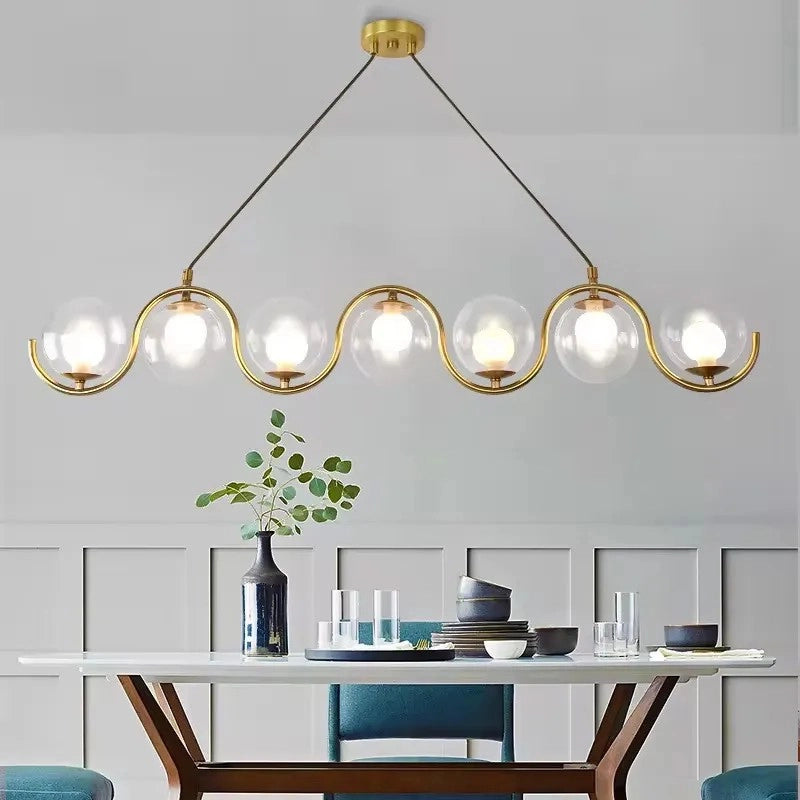 Lampada Da Soffitto APP1441-7CP Gold