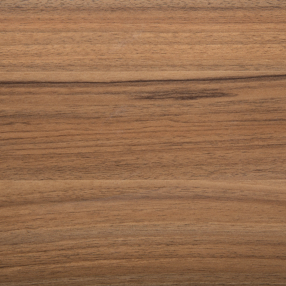 Consolle con 2 Ripiani Legno Scuro con Gambe Nere 75 x 120 cm Stile Industriale