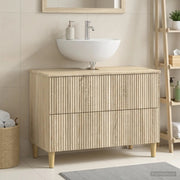 Armadio per Lavabo da Bagno ARNHEM Rovere Sonoma 896577
