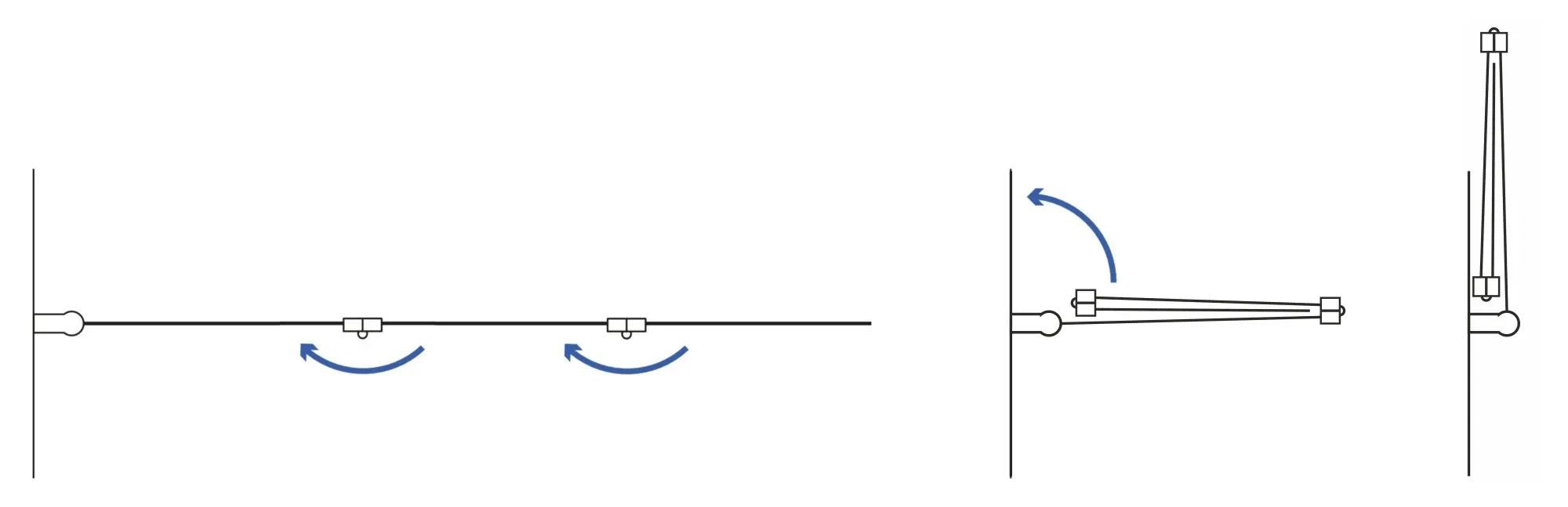 Schermo Vasca Pieghevole Rea Agat-3 120 Brush Copper