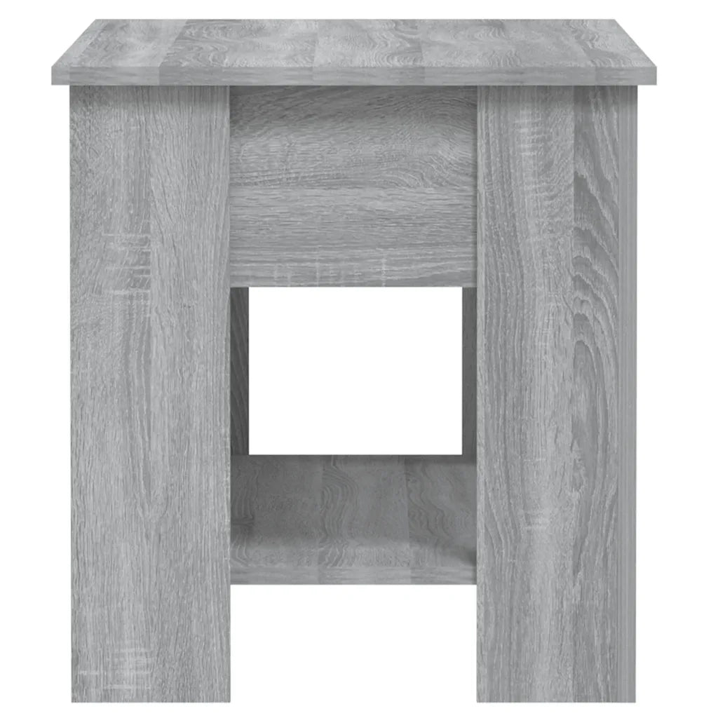 Tavolino da Salotto Grigio Sonoma 101x49x52cm Legno Multistrato 819273