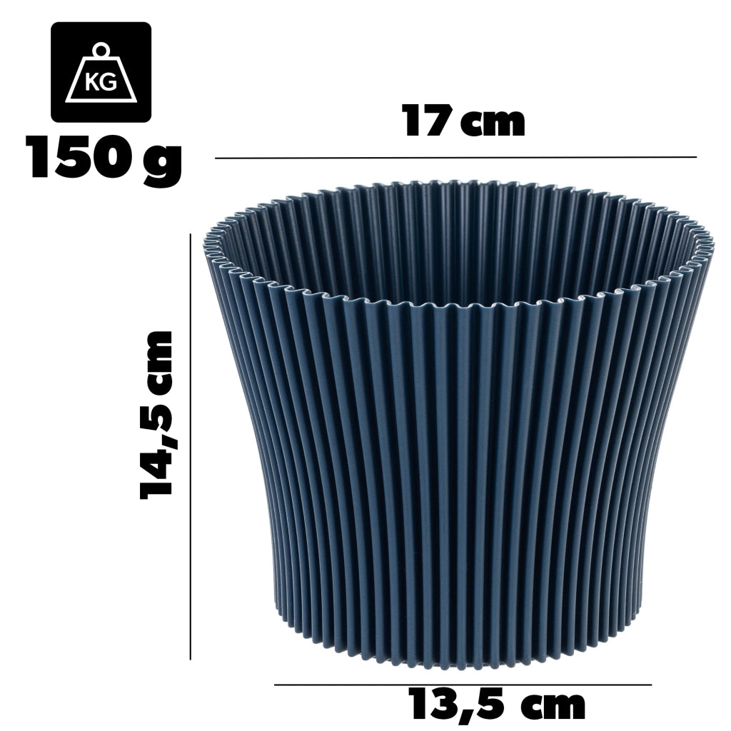 Vaso da fiori KADAX da 17 cm in plastica, per piante di melograno