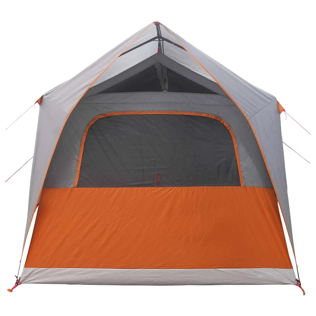 Tenda a tunnel con tetto Grigio e arancione 8 persone 42028659