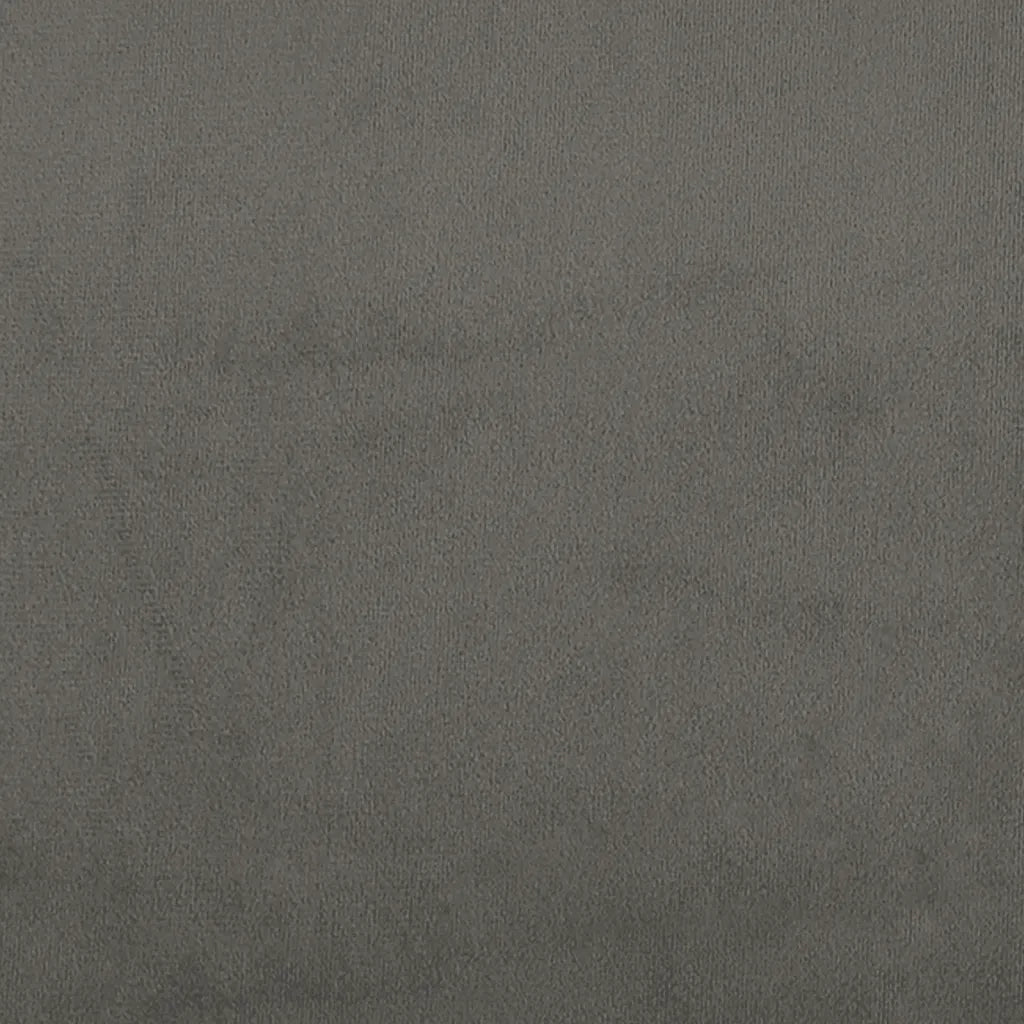 Testiera Grigio Scuro 90x5x78/88 cm in Velluto cod mxl 40933