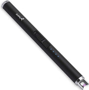 Staafaansteker Premium Elettrico a Plasma - Sicurezza Tripla - Ricarica USB - Portatile - Impermeabile al Vento - Senza Fiamma - Nero
