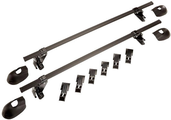 Set di 4 supporti - Alluminio - Per carreggianti di tetto