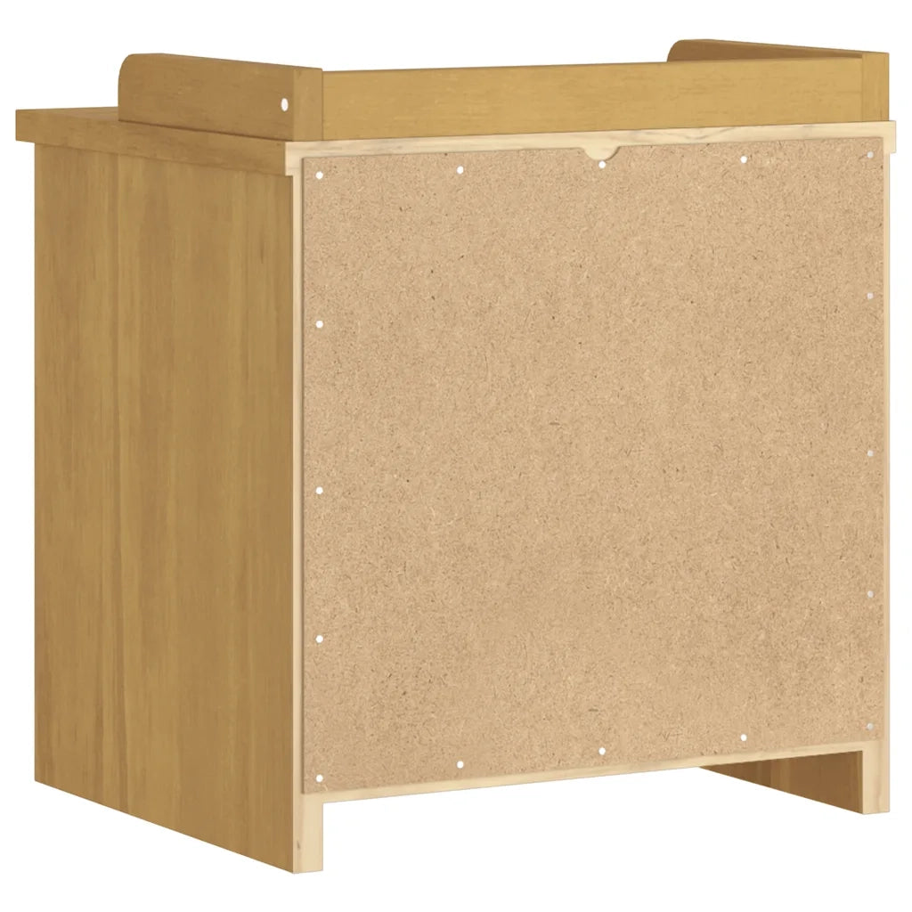 Panca da Corridoio SANDNES 45x40x50 cm Legno Massello di Pino 4010446