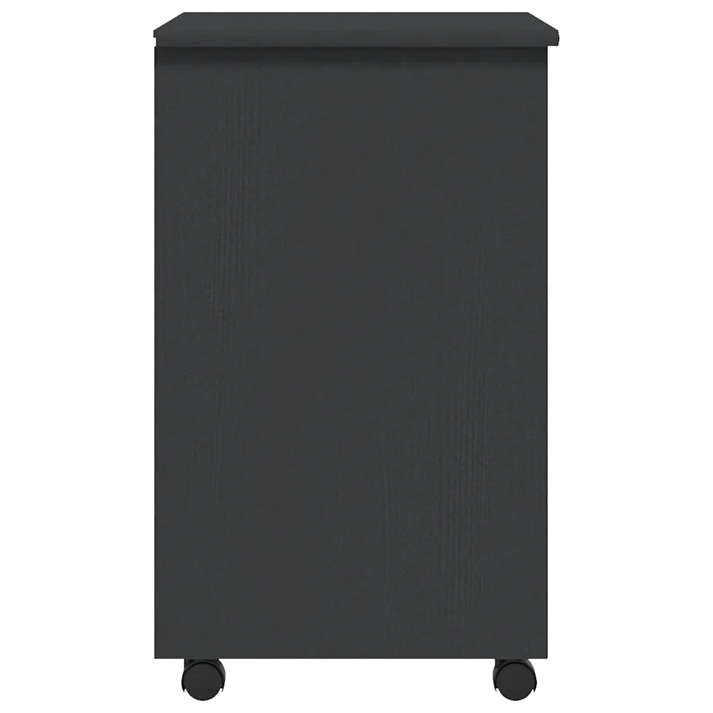 Armadio su ruote con cassetti ampio spazio contenitivo 53 x 39 x 65,5 cm legno di pino grigio 02_0047161