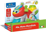 Baby Ale Moto Mondiale, Gioco Prima Infanzia,Stimola lo Sviluppo Motorio, il Linguaggio e la Comprensione di Causa-Effet