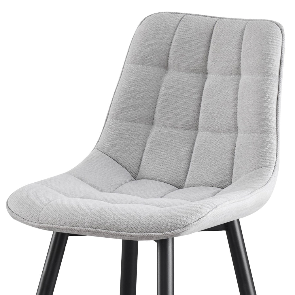 Sgabello da bar MARGARITABAR grigio chiaro (LSC992BC - CAIDU 086-27)