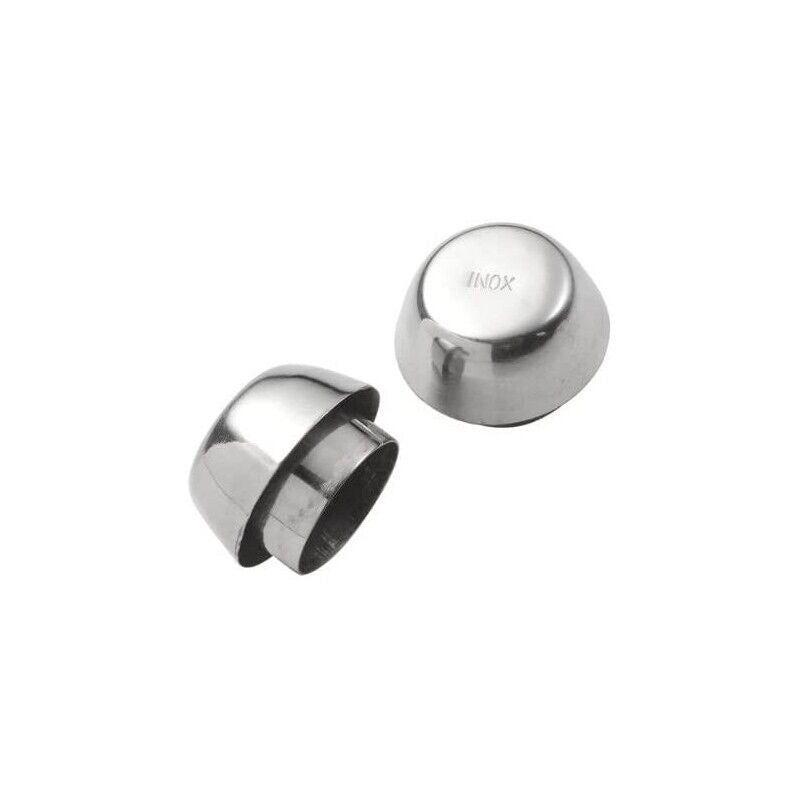 PEDRINI PARA SPRUZZI IN  ACCIAIO INOX SET DA 2 PEZZI