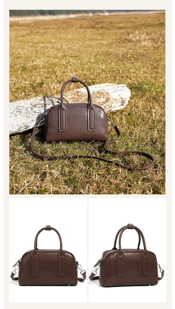 Borse e borsette da donna in vera pelle marrone