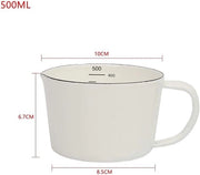 Bicchiere per il caffè e il tè in ceramica (500 ml)