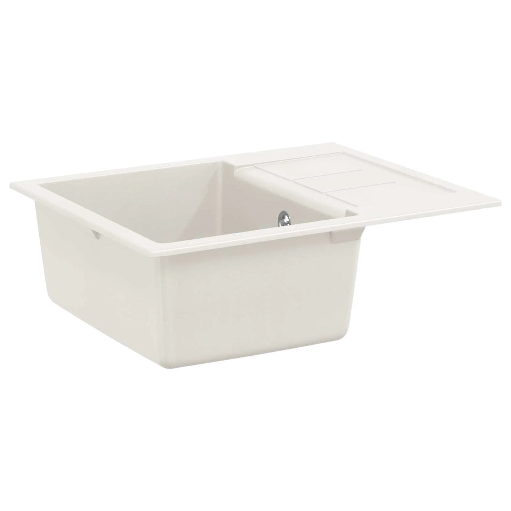 Lavello Bianco 620 x 500 mm 80% Quarzo e 20% Resina CFW7520849