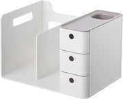 Organizzatore di scrivania - Organizzatore di ufficio - Cassettiera per penne - Cassettiera per matite - Organizzatore di scrivania - Qualità premium - Risparmio di spazio