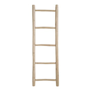Scala Decorativa Porta Asciugamani Ladder, Marrone, Legno, 5x50x150 cm