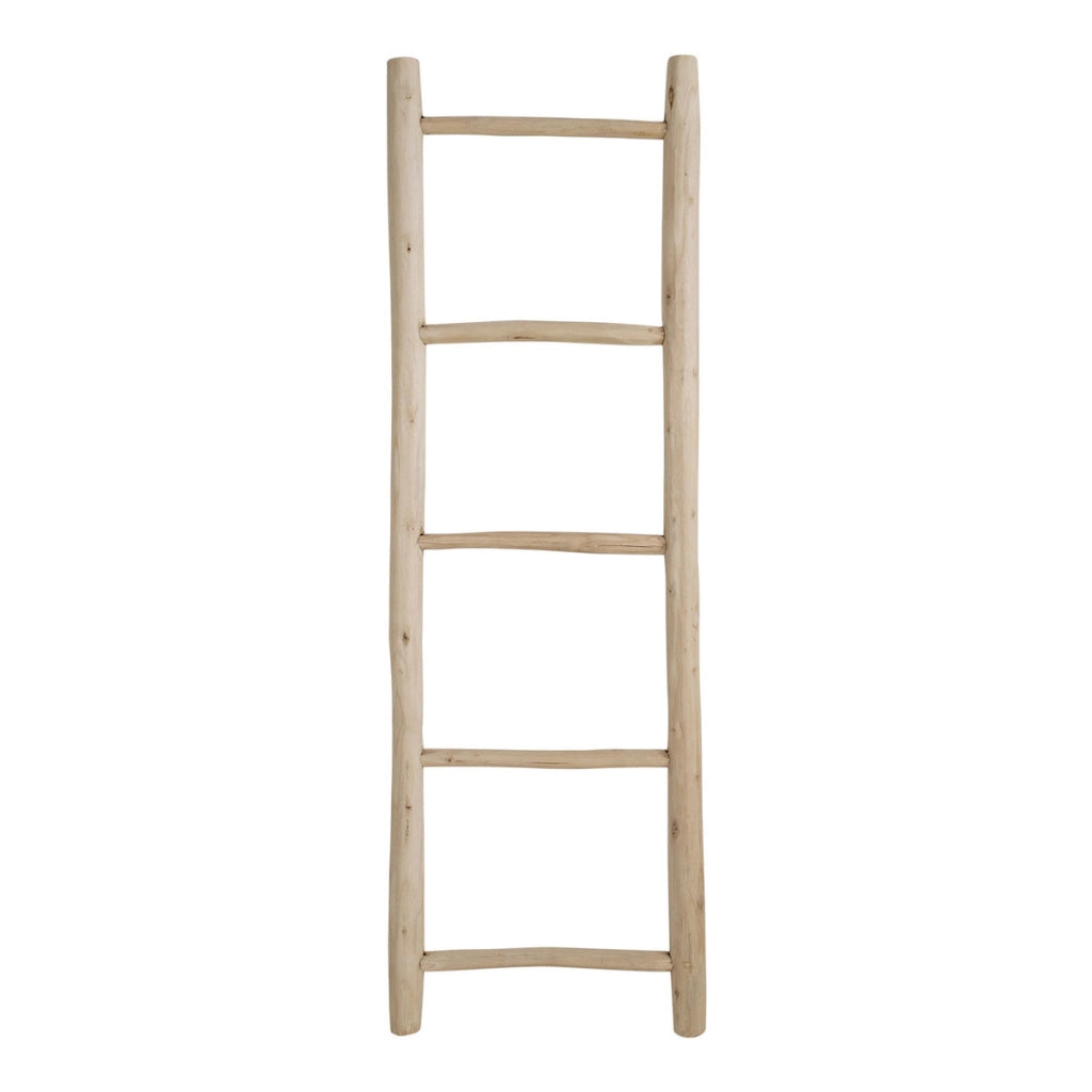 Scala Decorativa Porta Asciugamani Ladder, Marrone, Legno, 5x50x150 cm