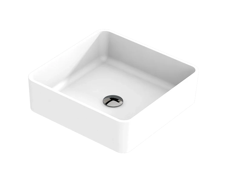 Lavabo da appoggio Solid Surface TORREVIEJA - bianco