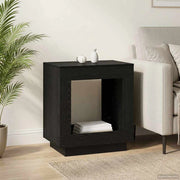 Tavolo laterale Rovere Nero 60 x 40 x 65 cm 899896