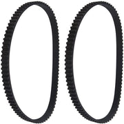 Flessibile aste di aspirazione per stufa 91 denti - gomma - altezza denti 3mm - larghezza 6mm - circonferenza 273mm - lus chiusa - compatibile con Platinum Power ECB1SPV1 - aspirapolvere aste di aspirazione