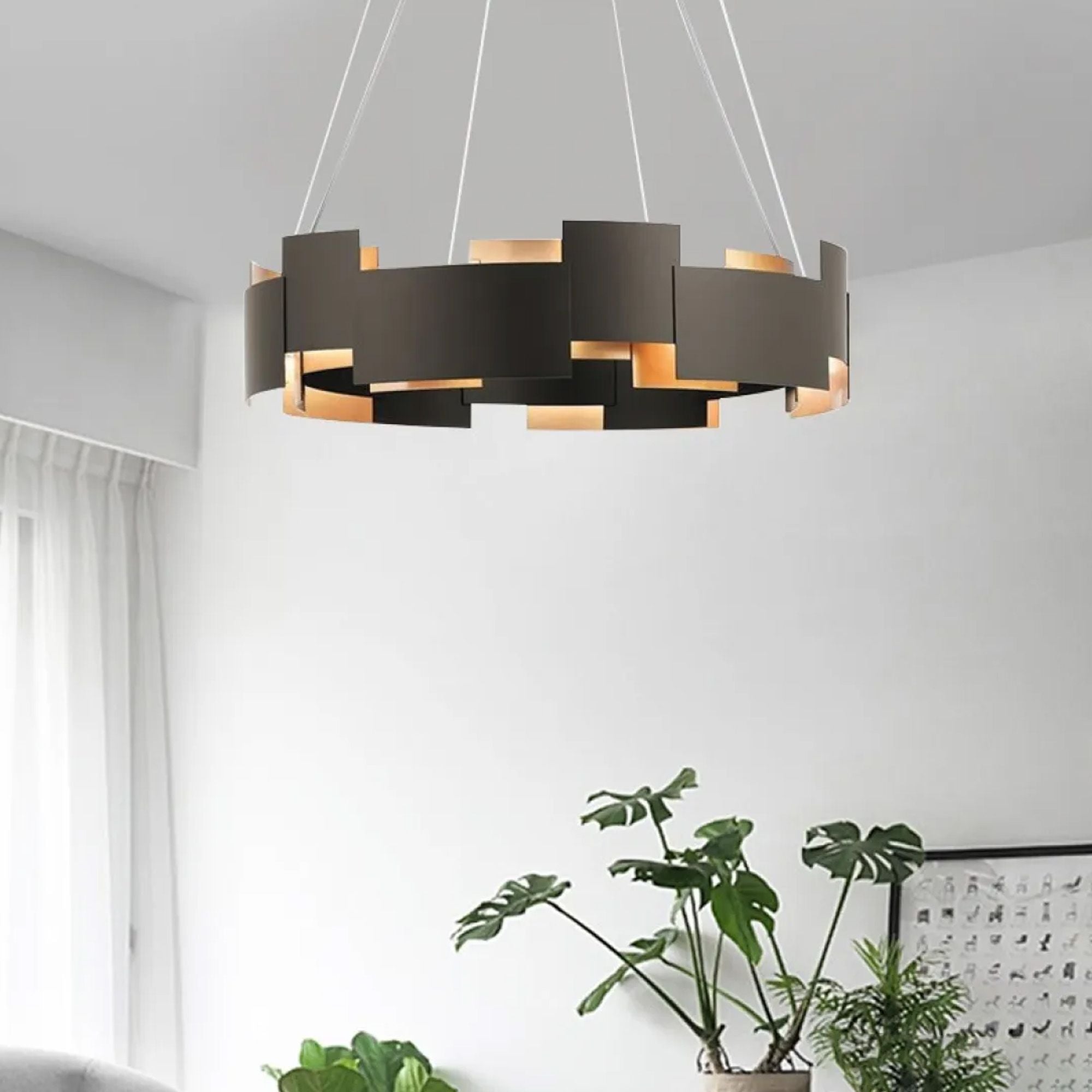 Lampada Black APP1561-6CP